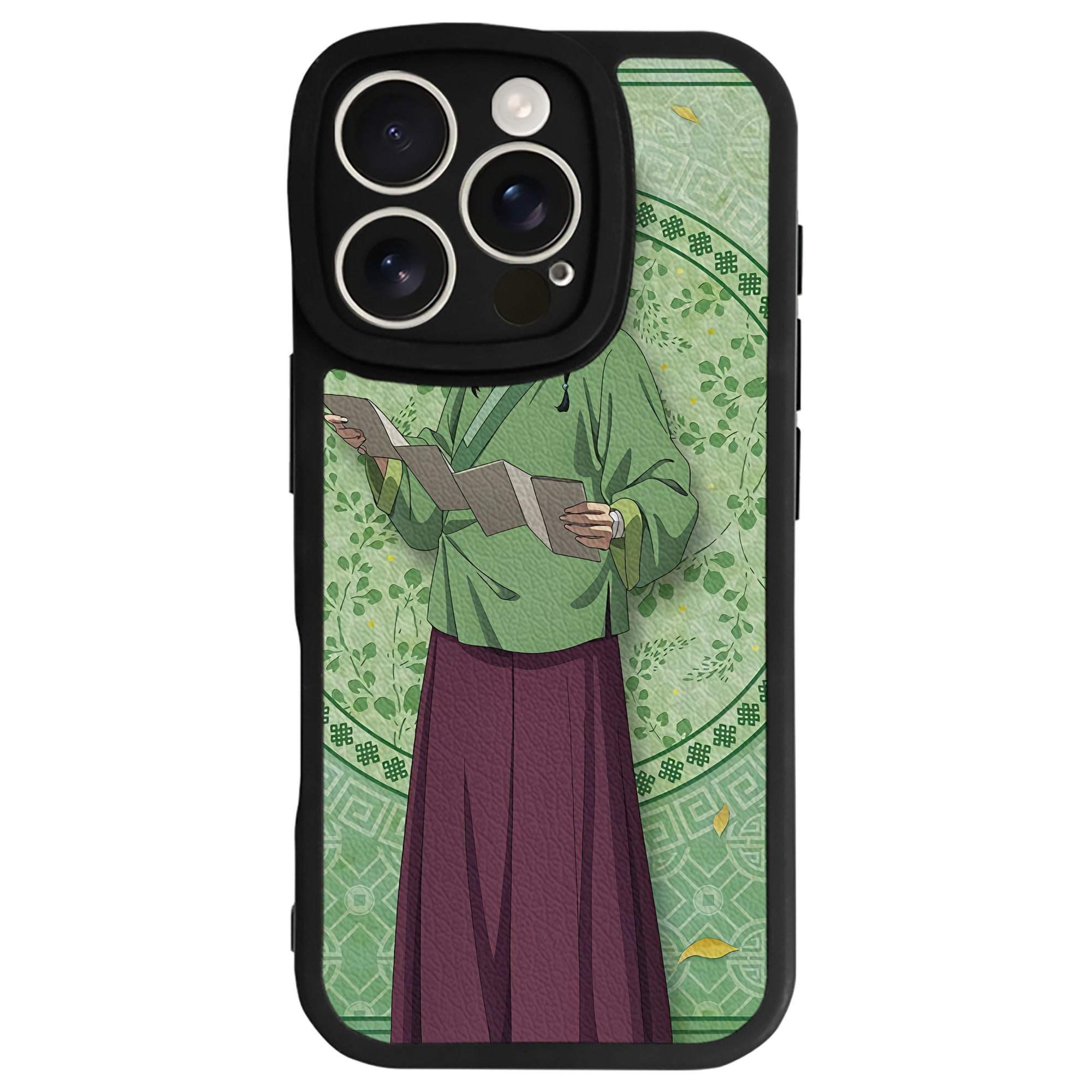 薬屋のひとりごと The Apothecary Diaries 【iPhone 16シリーズ対応】シリコンスマホケース（レザー調） 材質：シリコン